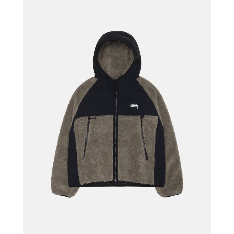 Top-Rated Selection SHERPA PANELED HOODED JACKET Just In