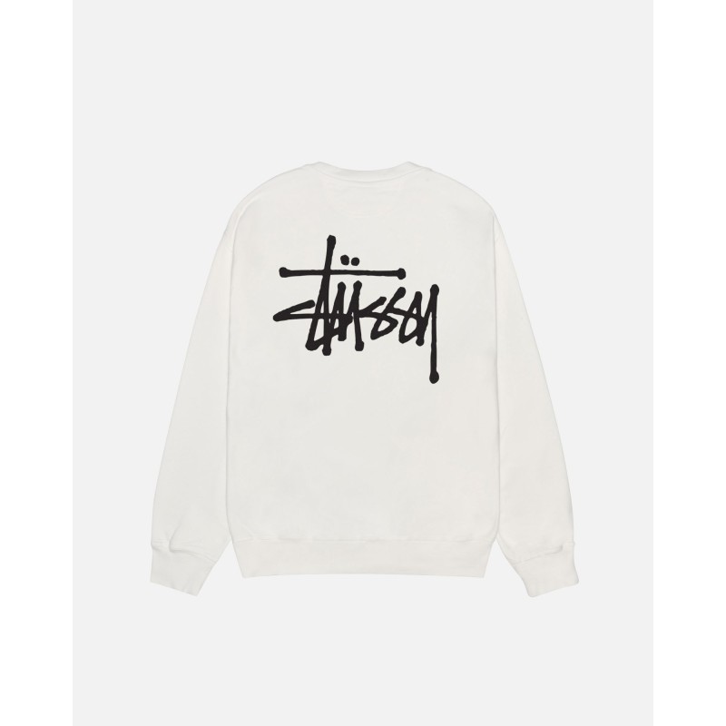 Top-Rated Selection BASIC STÜSSY CREW PIGMENT DYED Limited Stock